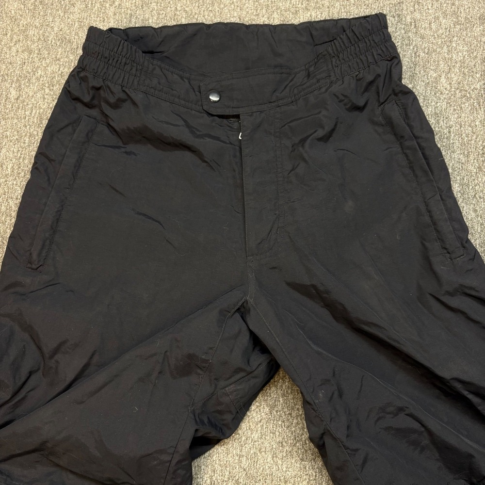 Obermeyer Mens Ski Snow Pants Black Size Large Waterproof Insulated‎ Durable VTG